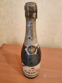 bottiglia spumante gancia vintage
