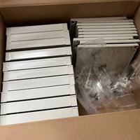 10 cassette in ABS + coperchio + viti anticorrosio