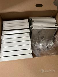 10 cassette in ABS + coperchio + viti anticorrosio