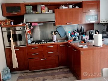 cucina in ciliegio usata 3 m