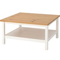 tavolino tavolo in legno Ikea Hemnes 90x90