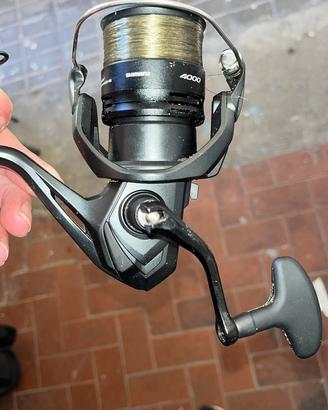 combo canna+mulinello shimano feeder
