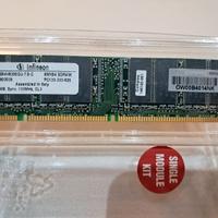 8MX64 SDRAM Ram 64 Mb 133Mhz slot modulo infineon