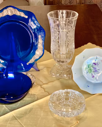 OGGETTISTICA 5 PEZZI DA ARREDAMENTO