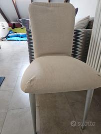 Sedie Mercantini in alluminio