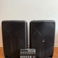 PROEL Flash 12A V2 + Mixer 6 canali