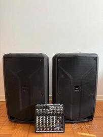 PROEL Flash 12A V2 + Mixer 6 canali