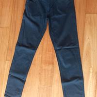 Pantaloni da uomo Trussardi 50 blu invernali