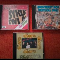 3 CD rock vintage: Byrds, Monterey Festival, Doors