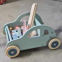 GIRELLO IN LEGNO Lelin - Macchinina giocattolo