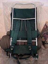 Zaino Escursionismo Alluminio + Sacco a pelo