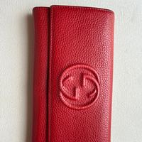 Portafoglio rosso gucci