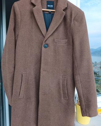 Cappotto marrone uomo T S 