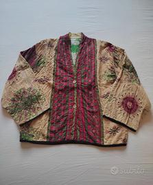 Giacca in Cotone Kantha Etnico/Vintage