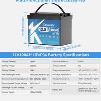 Batteria lifepo4 12v
