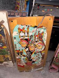 Piano superiore flipper vintage – ricambi