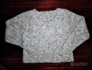 MAGLIONE *NUOVO* MODELLO CORTO A TRAMA MELANGE