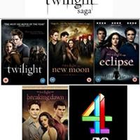 4 dvd "The Twilight Saga"