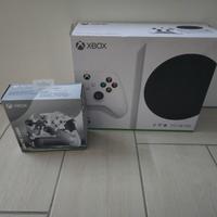 xbox series s + controller artic camo