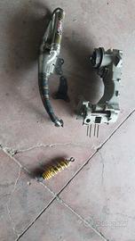 carter e ammortizzatore f12 e scarico giannelli 