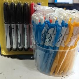 Set 60 Penne Nuove confezionate. Marcatori OMAGGIO