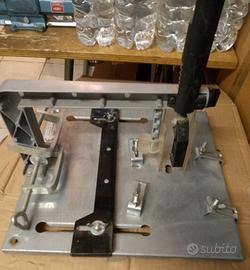 Piastra per fissare seghetto alternativo. Germany.