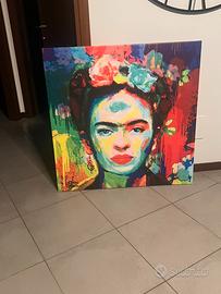 Quadro Frida Kahlo 100x100