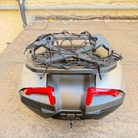 Bauletto originale Yamaha 45 l + portapacchi Givi