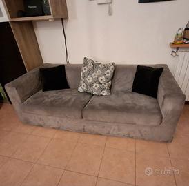 Divano tre posti Poltronesofà microfibra