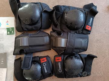 Gomitiere  ginocchiere e proteggi mani