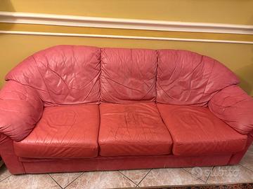 Divano Natuzzi in pelle (triposto e biposto)