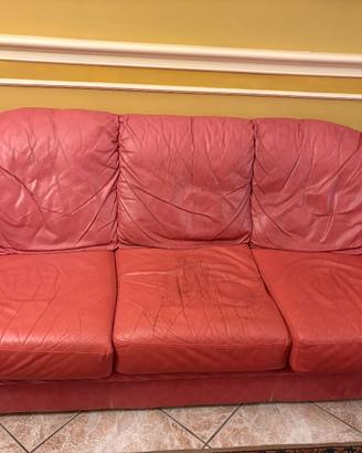 Divano Natuzzi in pelle (triposto e biposto)
