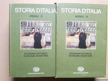 STORIA D'ITALIA  Einaudi Editore Annali 6