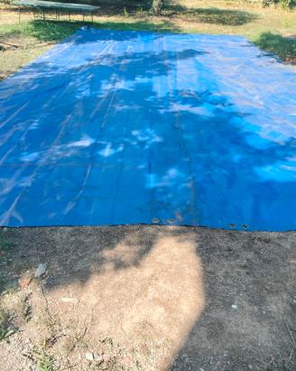 telone 12x5,80  GOMMATO in PVC ochiellato 