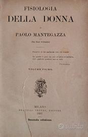 Fisiologia della donna vol. 1 - P. Mantegazza 1893