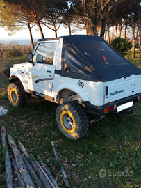 Suzuki samurai sj410 preparato off-road