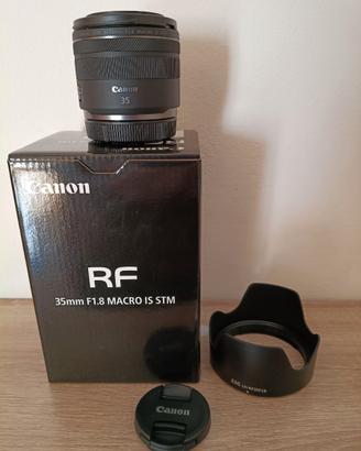 Condividi Canon 35mm RF F1.8 Macro IS STM -usato