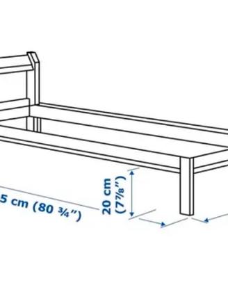 Letto Singolo con Materasso memory