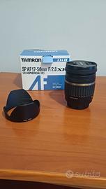 Tamron 17-50mm f/2.8 CANON + paraluce