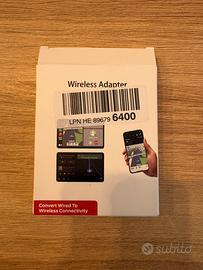 Adattatore car play e android auto wireless 2 in 1