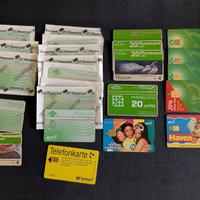 Schede telefoniche assortite UK British Telecom