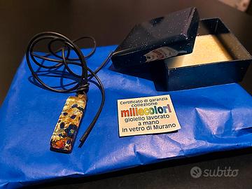 Collana ciondolo collezione Millecolori Murano