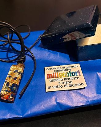 Collana ciondolo collezione Millecolori Murano