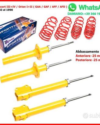 ASSETTO SPORTIVO Ford Orion I+II AFF+ AFD dal 1983