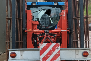 Erpice rotante maschio 4 mt