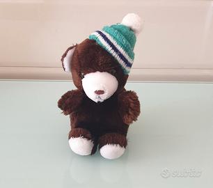 Peluche Orso con Berretto Vintage