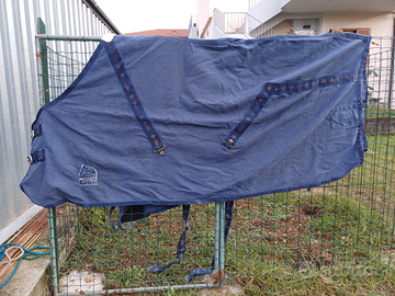Coperta leggera in cotone cavallo