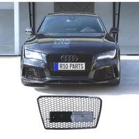 GRIGLIA AUDI A7 C7 4G 10-14 PDC LOOK RS NERO LUCID