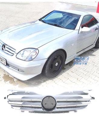 GRIGLIA MERCEDES SLK R170 96-04 LOOK AMG CROMO