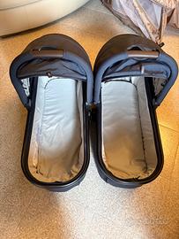 Navicelle per passeggino gemellare Mast swis TwinX